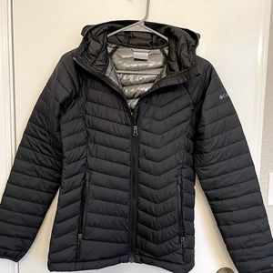Womens Columbia Omni heat powder lite hooded jacket